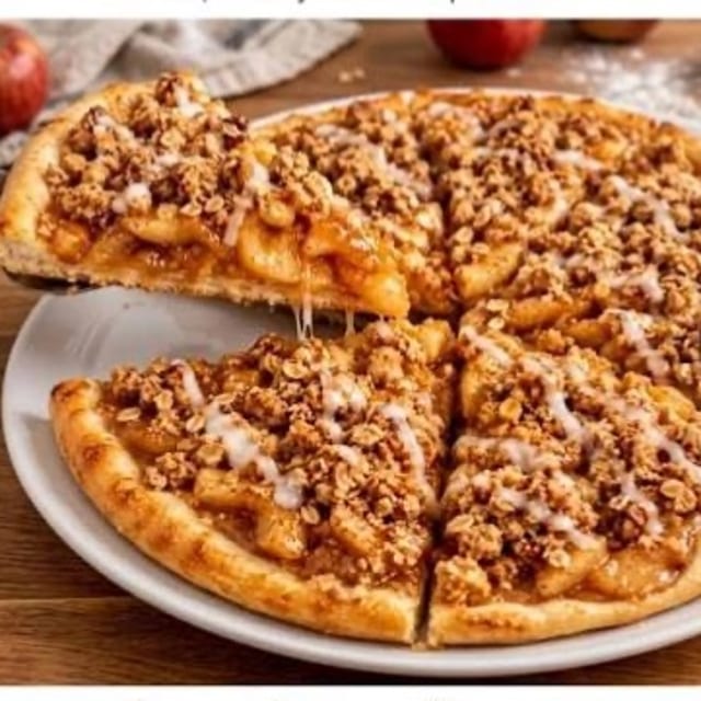 Apple Strudel Pizza.