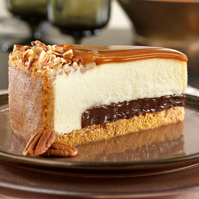Turtle Cheesecake.